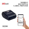 Dcode DC 2M Mobile Printer | 2inch | USB + Bluetooth