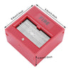 Emergency Break Glass Box | Fireproof Material | Sandblast Finished | Red