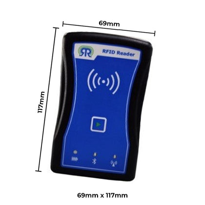 RFID UHF Handheld  Reader/Writer | 865 to 867 MHz | Bluetooth | 1 Year Warranty