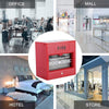 Emergency Break Glass Box | Fireproof Material | Sandblast Finished | Red