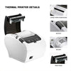 SRK-406 3 Inch Thermal Receipt Printer |  BT, USB, LAN, Serial | Auto Cutter