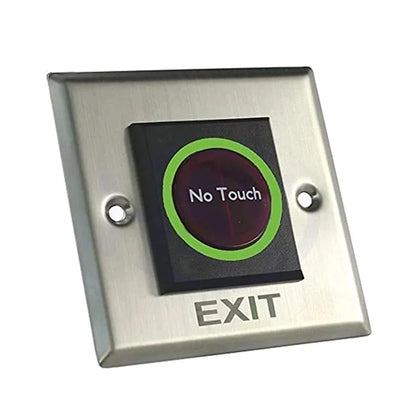 NO TOUCH-SQ-7-K2 | Stainless Steel No Touch Exit Switch