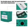 Emergency Break Glass Box | Fire Alarm System | Green