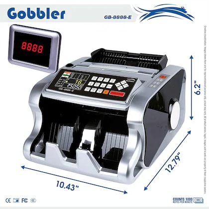 Buy Gobbler GB-8888E Note Counting Machine in India -SRK Innovations