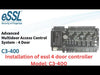 C3 400 Advanced Multidoor Access Control System | 4 door | TCP/IP & RS485